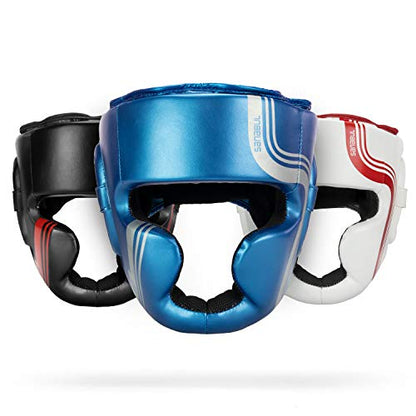 CORE Series Sparring Head Gear - color: Blue/Silver
