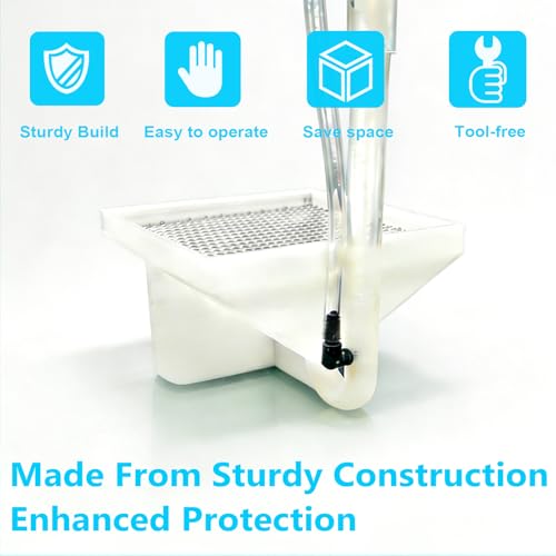 Hatchery Box Accessories for Fluval for Egg-Laying Fish Breeding, Bottom Grid, Viewing Window, Use with Sphagnum Moss