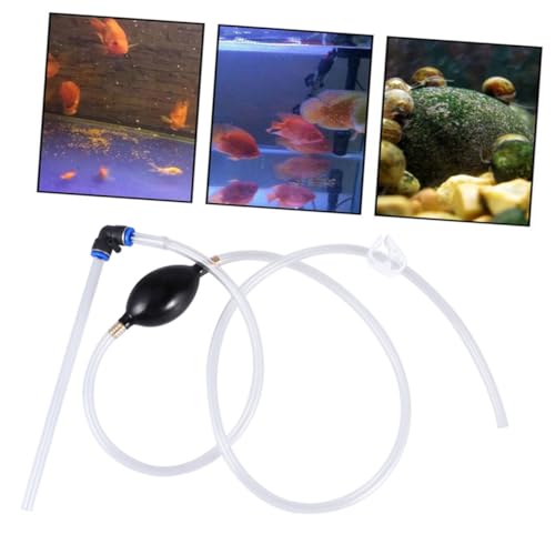 BESPORTBLE Fish Tank Pump Water Changer for Aquarium Gravel Cleaning Tool Easy to Use Keep Fish Safe and Healthy Random Color