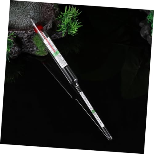 2pcs Aquarium Hydrometer Salt Water Meter Sea Salt Digital Thermometer