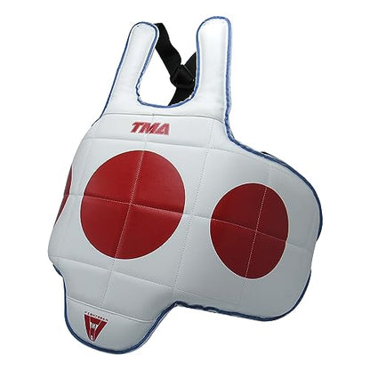TMA Martial Arts Chest Protector Tae Kwon Do MMA Kickboxing (Reversible) - size: Large-X-Large