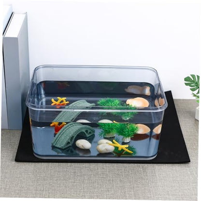 Gatuida Reptile Terrarium Mat Non- Tank Bottom Pad for Aquariums Thick Shock-Absorbing Water-Resistant for Fish Tanks and Leveling Support