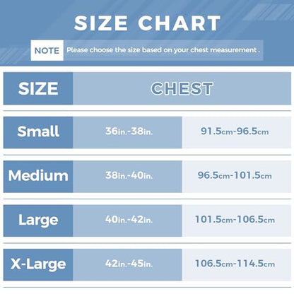 Adult Baseball Chest Protector Padded Compression Shirt - color: White, size: X-Large