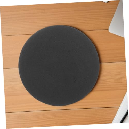 Kisangel Aquarium Self Leveling Mat Round Non Slip Soft Pad for Fish Tank Stabilization Shock Absorbing Cushion for Home and Office Aquatic Decor