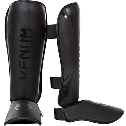 Venum Challenger Standup Shin Guards - color: Matte/Black, size: X-Large