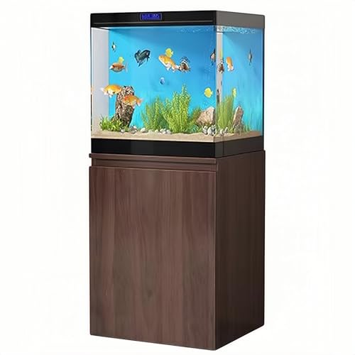 Aquarium Stand, Fish Tank Base with Shelves, Reptile Tank Stand, Height 75cm/29.5in, Two-Tiered, Storage Rack, Suitable for Living Room or Office(40x40cm/15.7x15.7in)