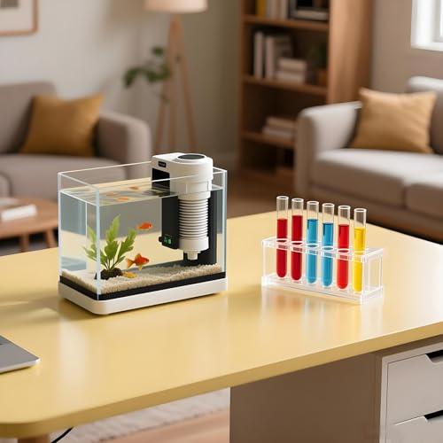 Plastic Test Tube Rack,12 Slots Acrylic Test Tube Holder for 25ml Tubes Lab Tube Racks Plant Propagation Station Holder Pen Holder,21mm/0.83inch Diameter (25ml) - color: 25ml