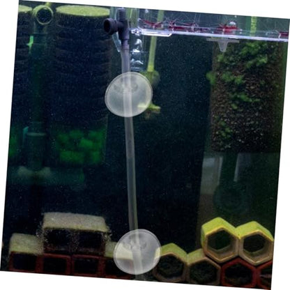 BESPORTBLE 30pcs Aquarium Cup Clips for Oxygen Tubes Versatile Fish Tank Accessories for Securing Air Hose Easy to Install Aquarium Holders