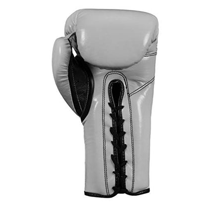 Pro Mex Pro Lace Training Gloves V 3.0 - color: Silver, size: 16 oz