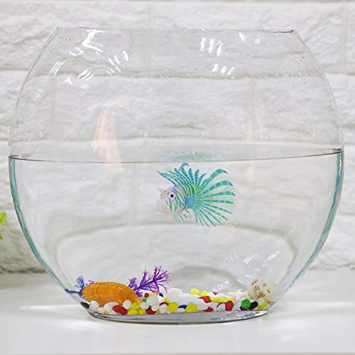 Yosoo Artificial Lionfish Luminous Fake Fish Aquarium Fish Ornament Simulation Animal Decoration (Blue)