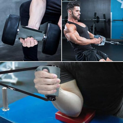 Arm Wrestling Training Handle - Pair of Hand Shaped Grips with Custom Handles Included - Arm Wrestling Training Equipment