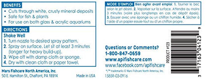 API SAFE & EASY Aquarium Cleaner Spray 8-Ounce Bottle