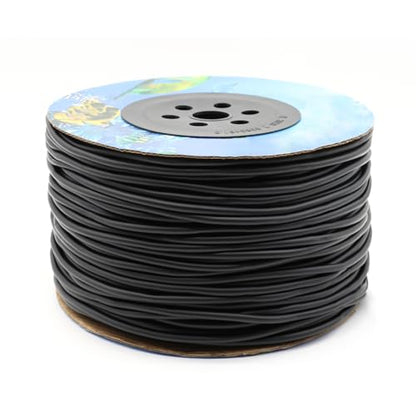 650 Feet Aquarium Air Pump Accessories Airline Tubing, Standard 3/16” Tubing for Fish Tank (Black)