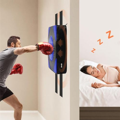 Wall Punching Bag Adult Fitness Cardio Dance Training Workout Activity - color: Blue