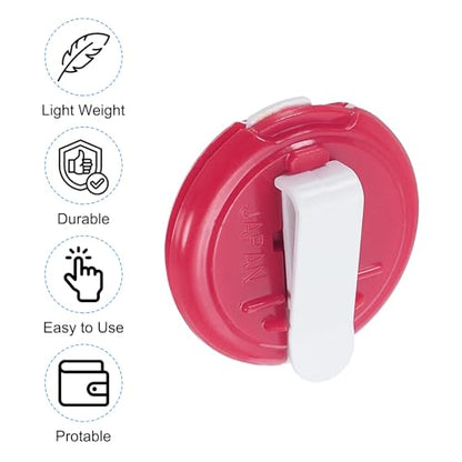 PATIKIL Golf Score Counter, Mini Golf Shot Stroke Attachment Counter - color: Pink White