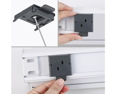 Universal Replacement, Metal Blinds mounting Brackets, Mountings Brackets for Roller Blinds