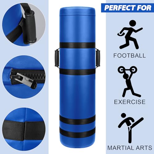 Arrowbash 4ft Football Tackling Dummy Training with Handle Unfilled - color: Blue