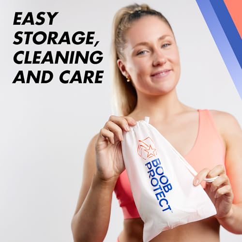 Universal Sports Bra Protective Inserts | Body-Contoured Breast Protection Cups | Any Sport. Any Level | Impact-Absorbing Chest Guard for Rugby, Soccer, Lacrosse, MMA & Basketball - size: X-Large