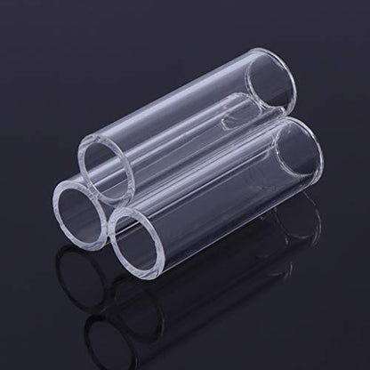 Aquarium Decor Clear Acrylic Tube Cave House Hideout For Small Fish Shrimp Cichlid Hiding Rest Spawning 3 Tubes 6 Tubes Aquarium Fish Tank Landscaping Plant Landscape Fishtank Artificial Simulation