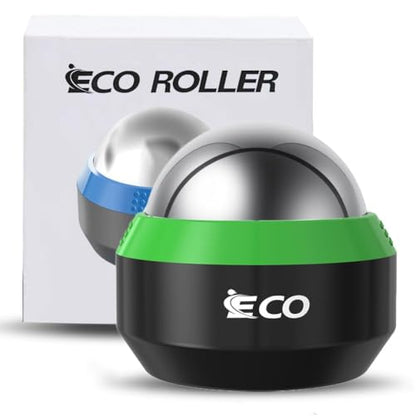iECO Massage Ice Roller Ball Cold & Heat Therapy Plantar Fasciitis Roller - color: Black & Green