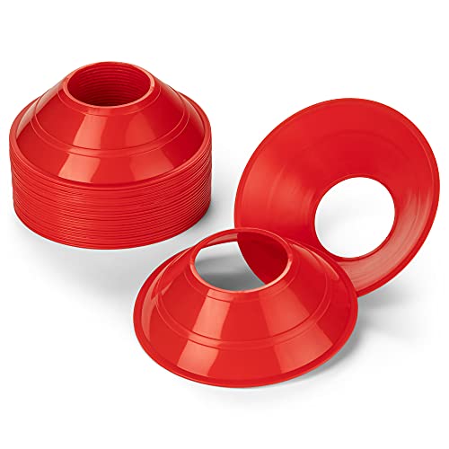 Champion Sports - color: Neon Red, size: 5 Inch Diameter