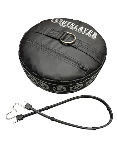 Outslayer Double End Heavy Bag Double End Ball Floor Anchor with Bungee Cord - style: Filled