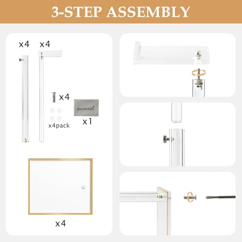 4 Pack Clear Acrylic Purse Display Stands, 14" - 24" Adjustable Height Handbag Holder, Bags Rack Stand, Tabletop Hanging Organizer for Counter Retail Store Boutique Closet Photography - size: 4-Pack, L (14"-24")