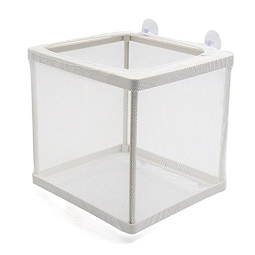 White Nylon Mesh Fish Fry Hatchery Breeder Box Separation Net by XMHF