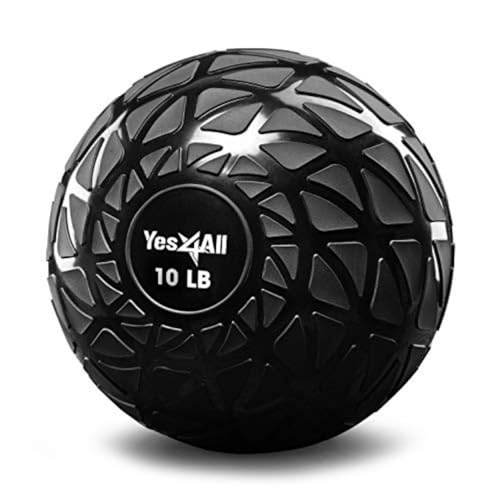 Yes4All Sand-Filled Slam Ball for Strength Training - color: Dynamic, size: 10lbs