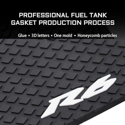 New for Yamaha YZFR6 YZF R6 YZF-R6 2008-2016 Motorcycle Accessories Side Fuel Tank pad Tank Pads Protector Stickers Decal Gas Knee Grip Traction Pad Tankpad