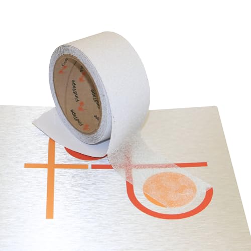 FindTape AST-35 Anti-Slip Non-Skid Tape, 2 in. x 10 ft. (Semi-Transparent/Translucent)