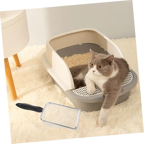 WOONEKY Sand Sifter Shovel Reptile Stainless Steel Mesh Litter Scoop Easy to Clean
