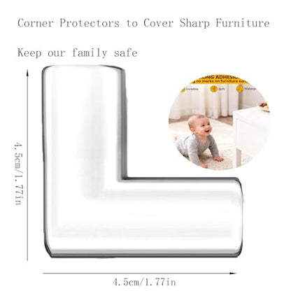 8pcs Corner Protectors, Desk Corner Guards to Cover Sharp Furniture | Desk Corner Guards, Desk Corner Guards, Cover Sharp FurnitureSharp Furniture