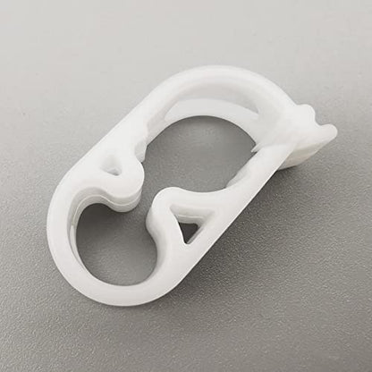 10PCS Hose Flow Control Clamp 4 Grades Adjustable Laboratory Plastic Tubing Clip Industrial Pipe Pinch Valve - size: for tube OD 1/8''-1/4'' (3-6mm)