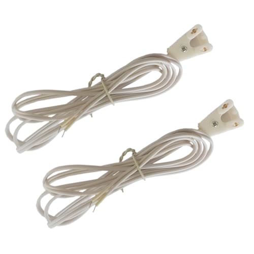 LED Lamp Connecting Wire 4ft T8 G13 for Fluorescent LED Tube Light Single Head Connector Cable Power Cord Single Ended/Dual Ended G13 LED Light Fixture Extension Cable Wire