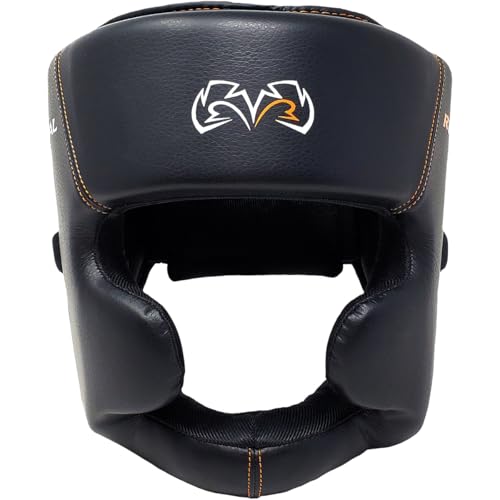 RIVAL Boxing RHG60F 2.0 Workout Full Face Headgear - Adjustable Lace Top, Chin Protection, and Multi-Layered Foam Padding - size: X-Large