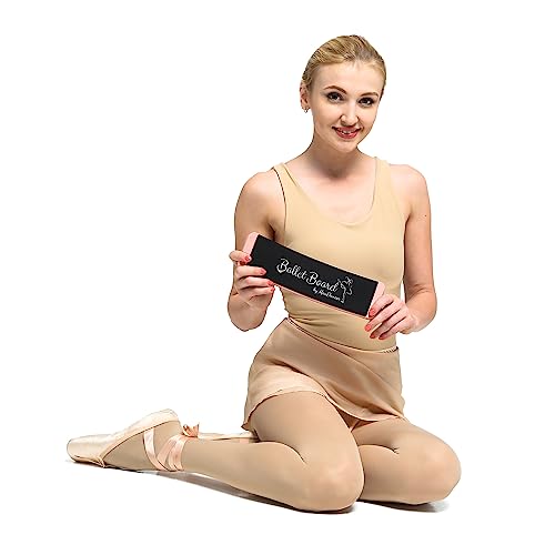 Ballet Turning Spin Board for Dance and Figure Skating. Portable Training Equipment for Dance. Make Your Turns, Pirouette and Balance Better. - color: Cream with a bag