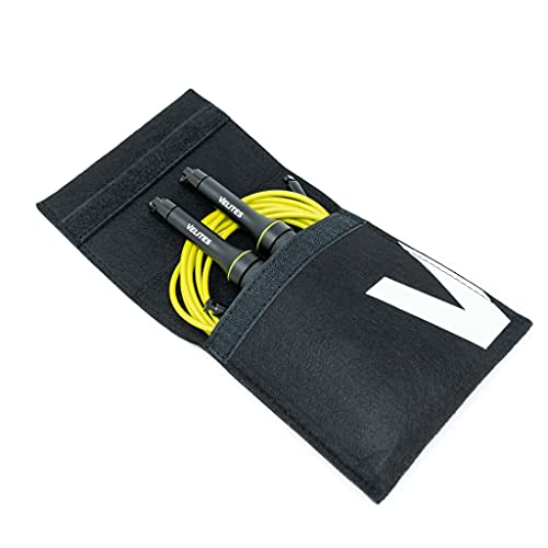 Velites Earth 2.0 Official CrossFit Games Jump Rope, Double Unders - color: Black