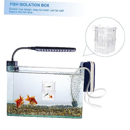 Toddmomy 3pcs Fish Acclimation Box Isolation Boxes for Aquariums Juvenile Fish Separation
