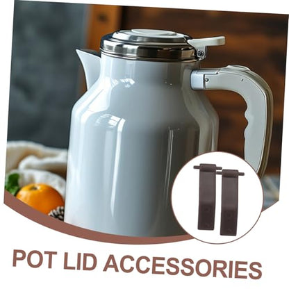 Cabilock 10pcs Thermal Jug Replacement Handle and Button Parts for Insulated Kettle User-friendly Design for Effortless Water Dispensing Construction for Home Use