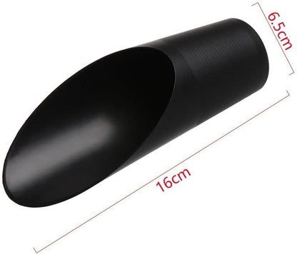 Black Bonsai Soil Scoops,Plastic Garden Soil Scoops,Colorful Gardening Tools Potting Scoopers Bucket Shovel for Flower Planting Bonsai Potting Garden Soil