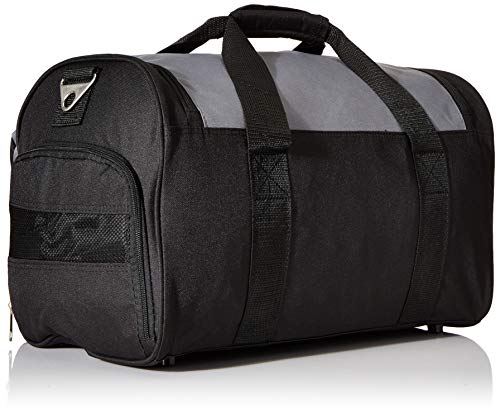 Everest Gym Bag with Wet Pocket, Dark Gray/Black