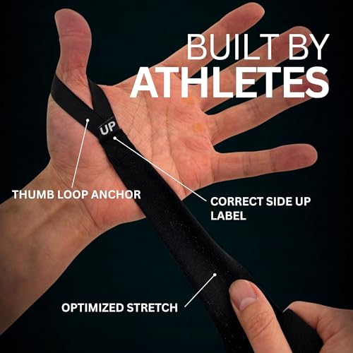 INHERENT Anti-Odor Boxing Hand Wraps, 180" / 4.5 m, Semi-Elastic, Black