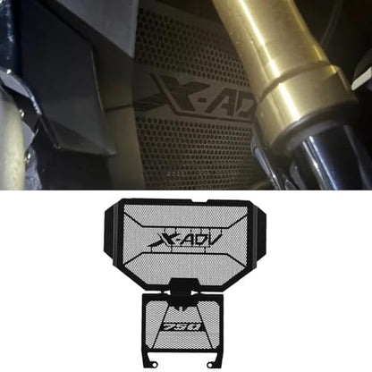 For XADV750 XADV X-ADV 750 2025 modified water tank protection net radiator guard xadv750 2020-2026 motorcycle accessories (Black)