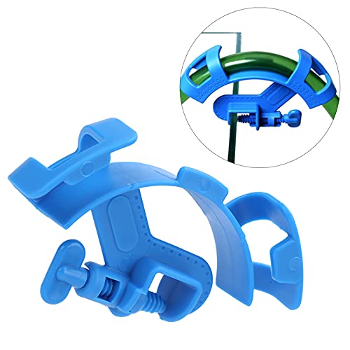 GLOGLOW Hose Holder, Aquarium Water Pipe Tube Clamp Aquarium Mounting Clip Water Tube Pipe Clamp Holder Fish Tank Mounting Clips for Cleaning Water Changing