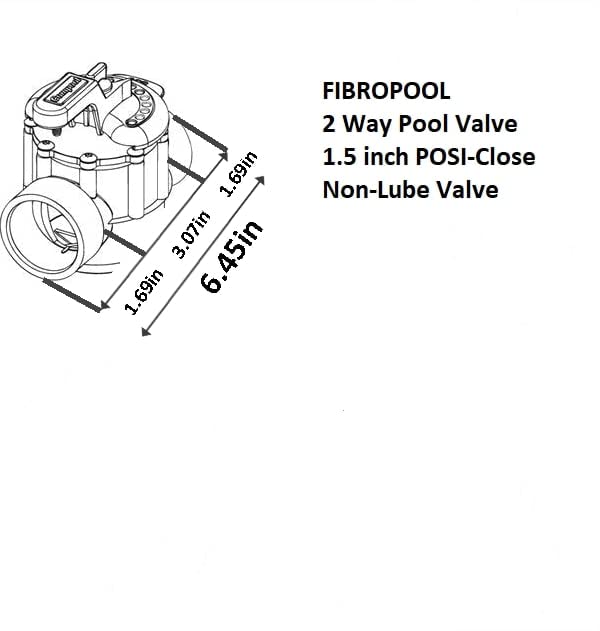 1.5 Inch Pool Check Valve – 5 PSI Spring Loaded, CPVC, Non-Lube PTFE Seats – Inline Backflow Prevention for Pools, Spas, Heaters, Salt & Chemical Systems