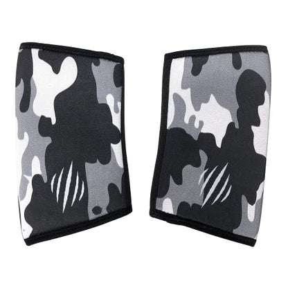 Bear KompleX Elbow Compression Sleeve, 5mm Neoprene Brace, Small, Strongman - color: Black Camo, size: Small - Under 11"