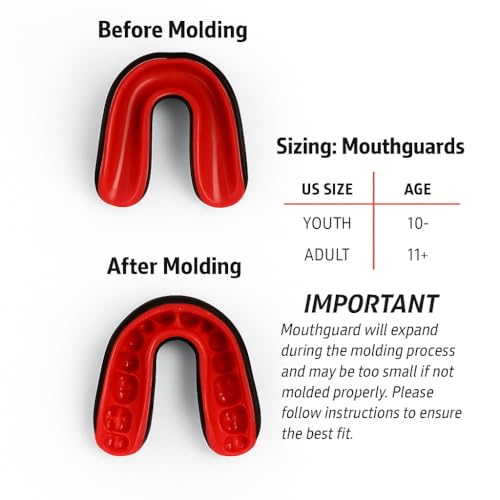 Venum Challenger Mouthguard - Red/Black - color: Red Devil, size: Adult