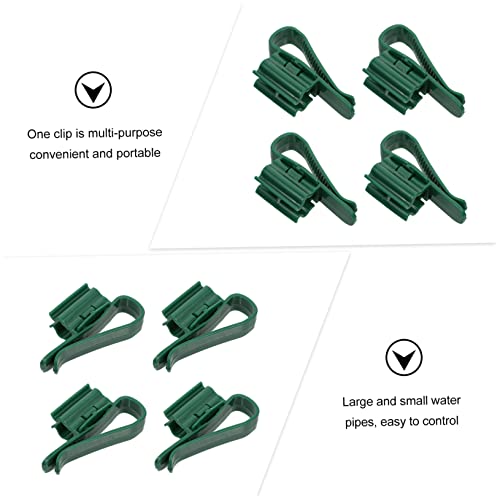 BESPORTBLE 4pcs Adjustable Aquarium Clips Water Pipe Holder for Fish Tanks Easy Installation Fixator for Tubing and Inlet Outlet Pipes Convenient Clips for Clean Aquatic Environments