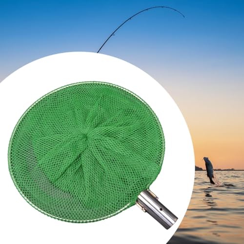 Fish Catching Net Replacement Head Stainless Steel Frame for Freshwater Practical Fishing Accessory